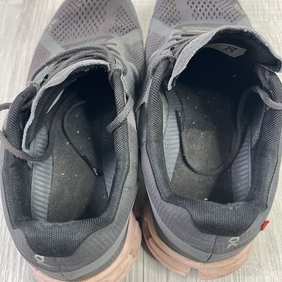 On Cloud Cloudflow Running Shoes Women’s Sz 8 Gray Pink Sneakers Athletic F - Picture 7 of 10
